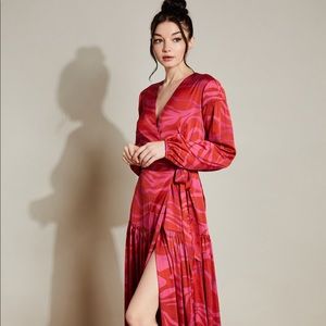 Hidi Wrap Maxi Dress